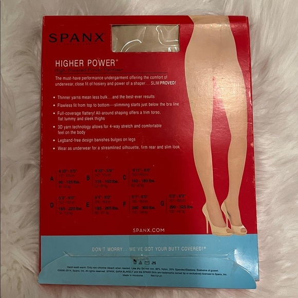 🆕 Spanx Higher Power High Waisted Power Panties Soft Nude Size M - Picture 4 of 6